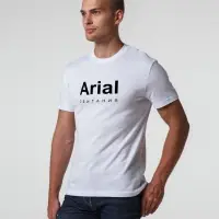 Футболка Arial обитания, белая, размер L