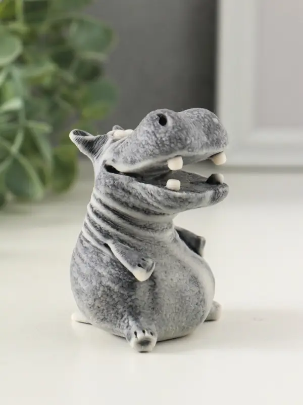 Сувенир Сувенир "Бегемот сидит" 7 см