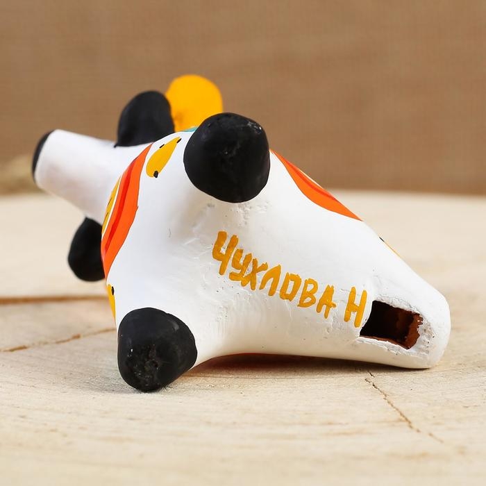Дымковская игрушка «Свистулька Лошадка» 8×9×4 см, микс Дымковская игрушка «Свистулька Лошадка» 8×9×4 см, микс