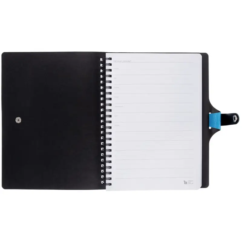 Ежедневник Strep Front на заказ, недатированный, голубой Ежедневник Strep Front на заказ, недатированный, голубой