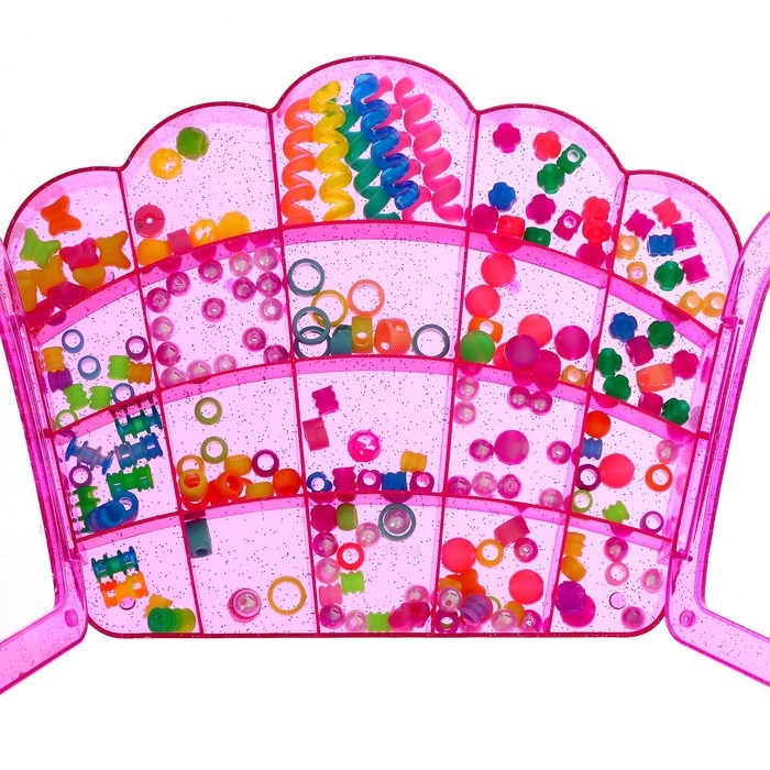 Набор парикмахера «Креатив» с аксессуарами для волос + аппарат для плетения Набор парикмахера «Креатив» с аксессуарами для волос + аппарат для плетения