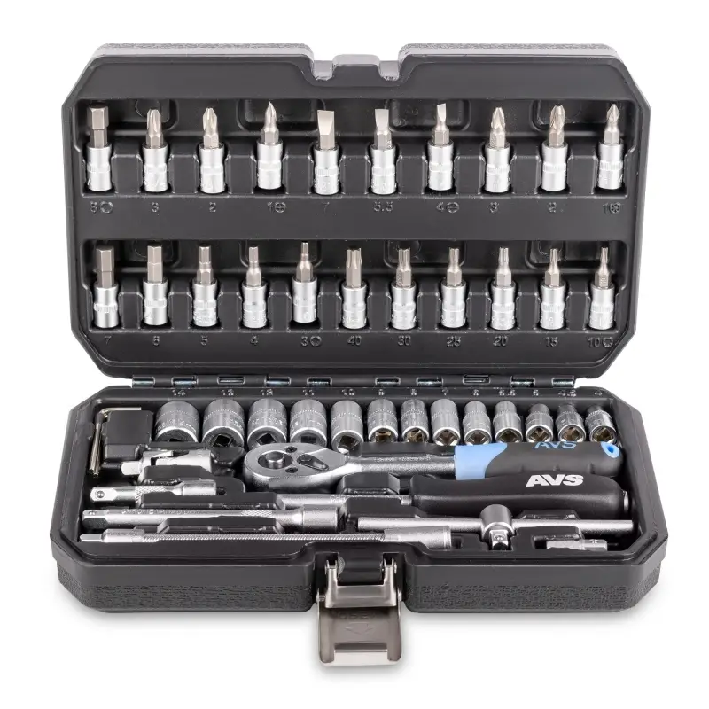 Набор инструментов 46 предметов "MASTER" AVS MTS-46