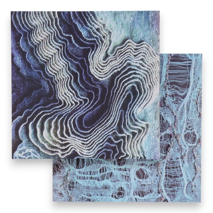 Фотофон двусторонний картон плотность 350 гр Фотофон двусторонний картон плотность 350 гр "Ткань плетение" 50х50 см