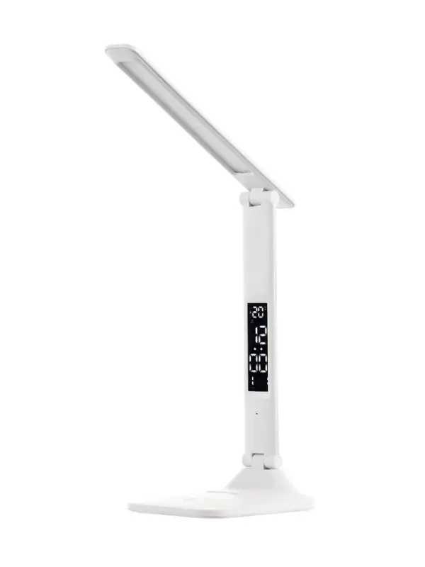 Часы - лампа электронные настольные для дома, календарь, термометр, USB, 12&times;17&times;34 см