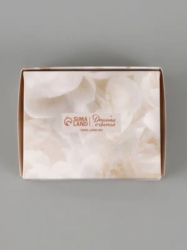 Коробка подарочная с окном &laquo;Только тебе&raquo;, 10&times;8&times;3.5 см, самосборная