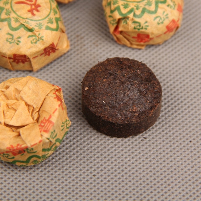 Китайский чай Шу Пуэр Точа Оригинальный Китайский чай Шу Пуэр Точа Оригинальный "ДЖЕКИЧАЙ" , новый год, 200 г