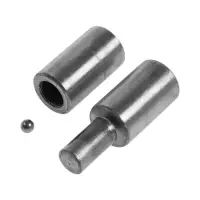 Петля гаражная ТУНДРА с шаром, 29&times;102 мм, набор 6 шт.