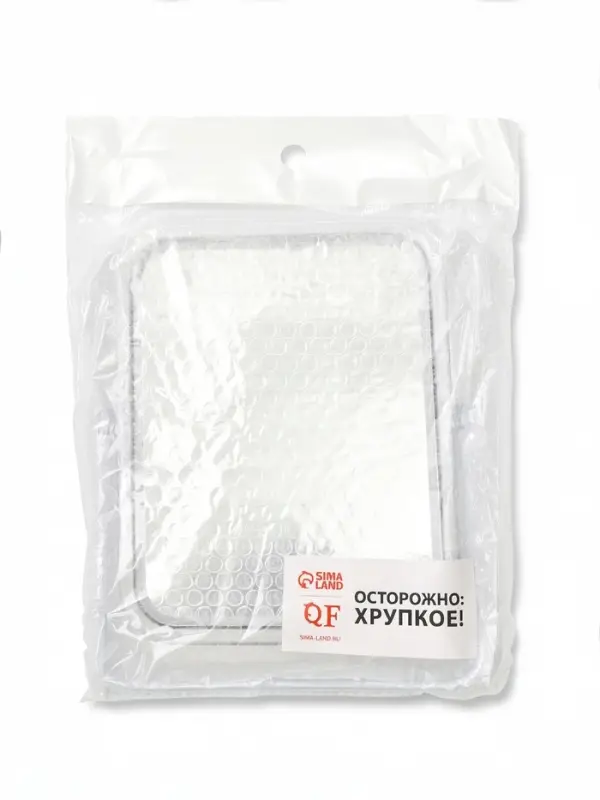 Зеркало настольное, двустороннее, 13.5&times;17.5 см, (10.5&times;14 см), МИКС