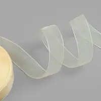 Лента капроновая, 20 мм, 20&plusmn;1 м, цвет слоновая кость №08