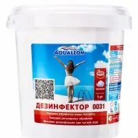 Быстрый стабилизированный хлор Aqualeon гранулы, 1 кг