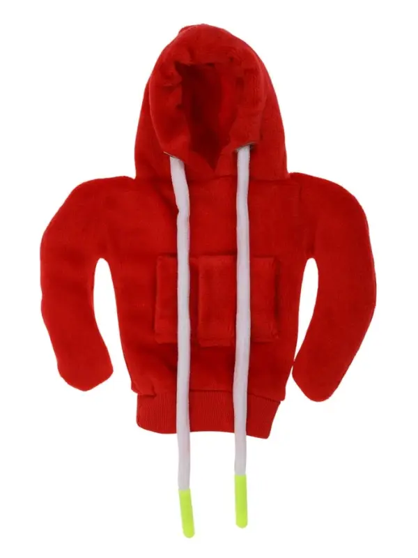 Чехол на рычаг коробки передач &laquo;Худи&raquo; красный