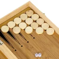 Настольная игра 3 в 1 &laquo;Король&raquo;: нарды, шахматы, шашки, 39&times;39 см