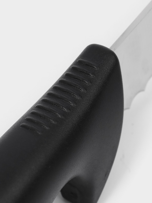 Нож хлебный, лезвие 24.5 см, черная ручка Нож хлебный, лезвие 24.5 см, черная ручка