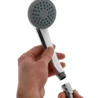 Набор для душа ZEIN Z0101, шланг 150 см, гайки металл, лейка 1 режим