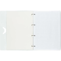 Бизнес-тетрадь А4,120л кольц/смен.бл,кл.Attache Selection Fluid Бирюзовый