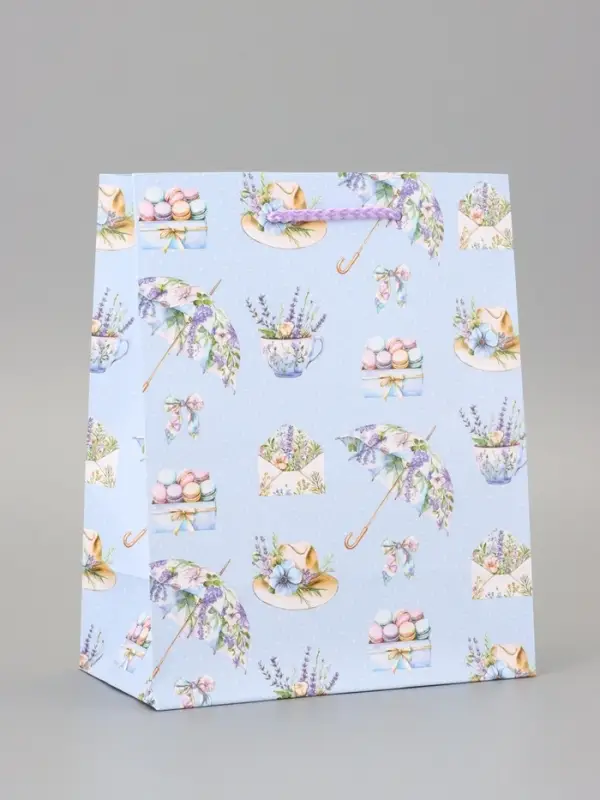 Пакет подарочный ламинированный «Зонтик» 18×22.3×10 см Пакет подарочный ламинированный «Зонтик» 18×22.3×10 см