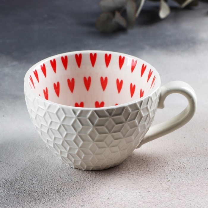 Кружка керамическая Дорого внимание «Сердечки», 290 мл Кружка керамическая Дорого внимание «Сердечки», 290 мл