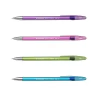Ручка гелевая ErichKrause R-301 Spring Gel Stick, чернила синие, узел 0.5 мм, длина линии письма 600 метров