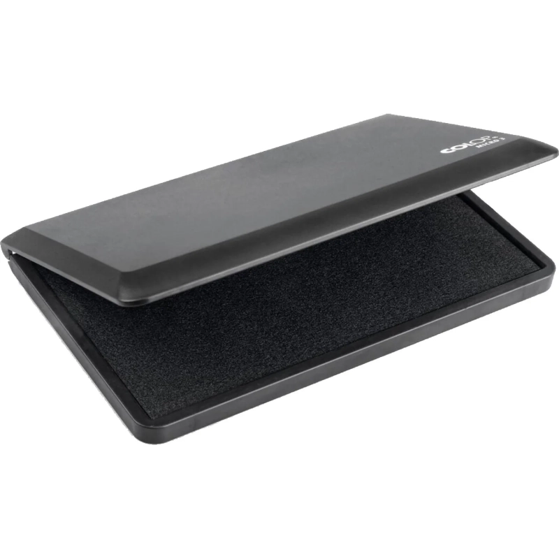 Подушка штемпельная настольная 90х160 мм, черная, MICRO 3 black