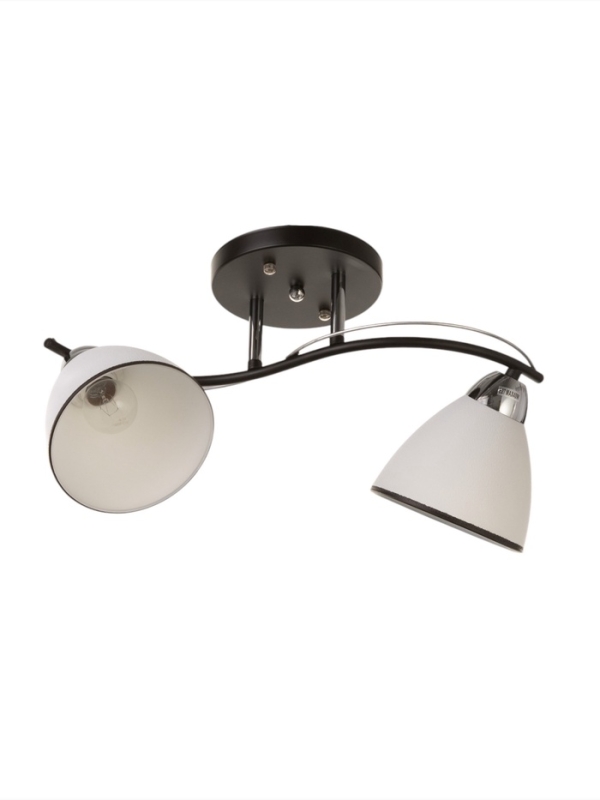 Люстра Люстра "Ирида" 2хЕ27 40Вт черно-хромовый 42х19х24 см