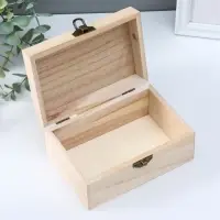 Шкатулка для росписи дерево &laquo;Прямоугольная&raquo;, 15&times;9.7&times;6.7 см
