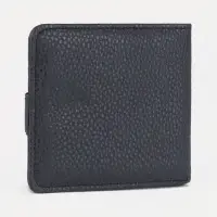 Портмоне мужское на кнопке, отдел для купюр, для карт, цвет чёрный Портмоне мужское на кнопке, отдел для купюр, для карт, цвет чёрный