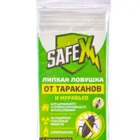 Клеевая ловушка-домик от тараканов и муравьев SAFEX, набор, 10 шт.