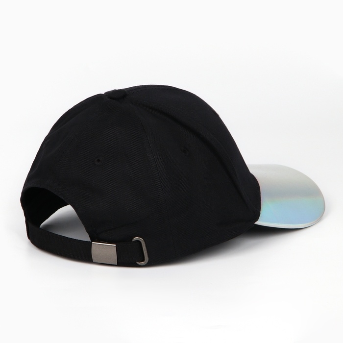 Кепка женская WTF, цвет чёрный, р-р 56