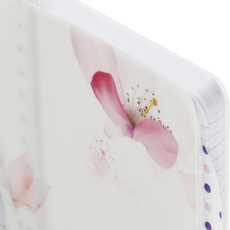 Бизнес-тетрадь А5,140л,кл,сп,пласт Attache Selection Flower Dreams I Choose