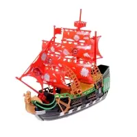 Пиратский корабль WOOW TOYS &laquo;Пираты черного моря&raquo;, инерционный, МИКС