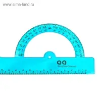 Линейка гибкая, силиконовая, 30 см, многофункциональная, МИКС