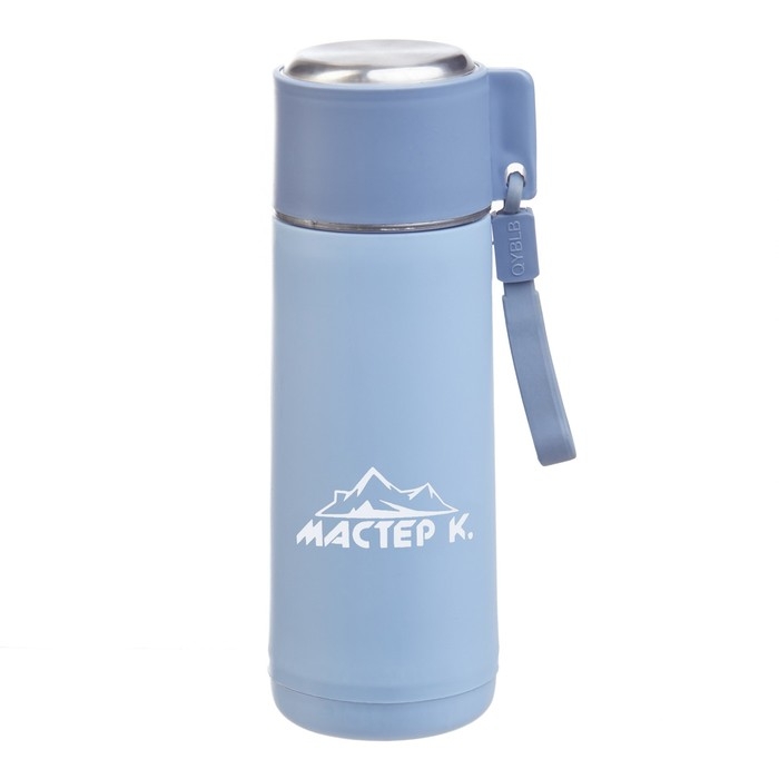 Бутылка для воды, 400 мл,  Бутылка для воды, 400 мл, "Мастер К", стеклянная