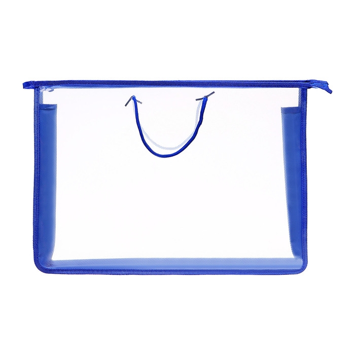 Папка для чертежей и рисунков А3, 470 х 335 х 55 мм, с ручками, пластиковая, молния сверху, Папка для чертежей и рисунков А3, 470 х 335 х 55 мм, с ручками, пластиковая, молния сверху, "Офис"