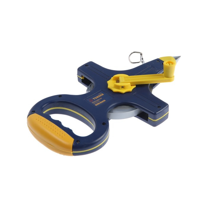 Рулетка геодезическая ТУНДРА, металлическая лента, 50 м х 12.5 мм Рулетка геодезическая ТУНДРА, металлическая лента, 50 м х 12.5 мм