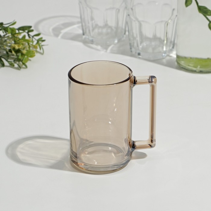 Кружка стеклянная «Фитнес. Золотой мёд», 320 мл Кружка стеклянная «Фитнес. Золотой мёд», 320 мл