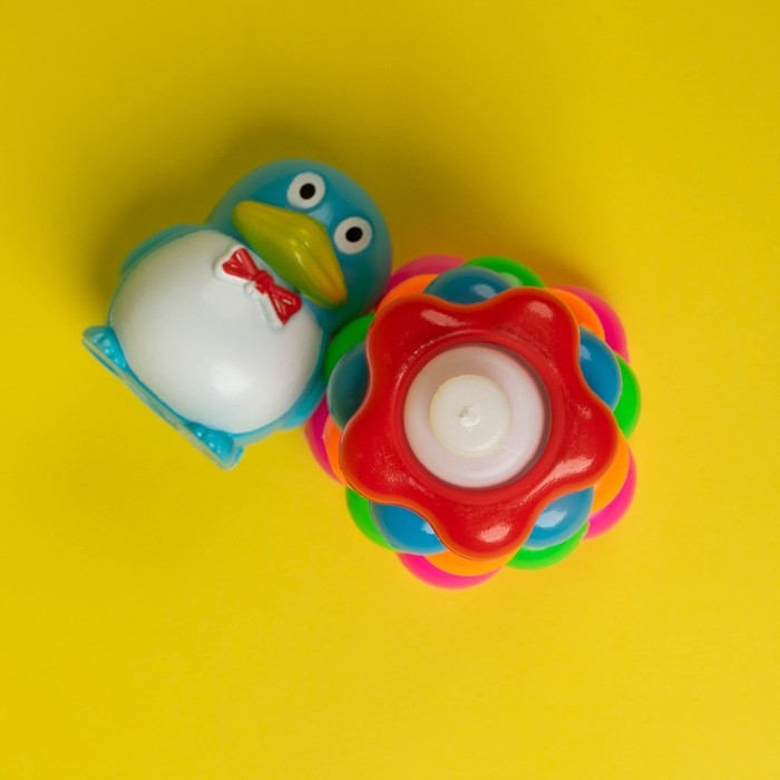 Пирамида «Пингвин на цветке», 5 колец Пирамида «Пингвин на цветке», 5 колец