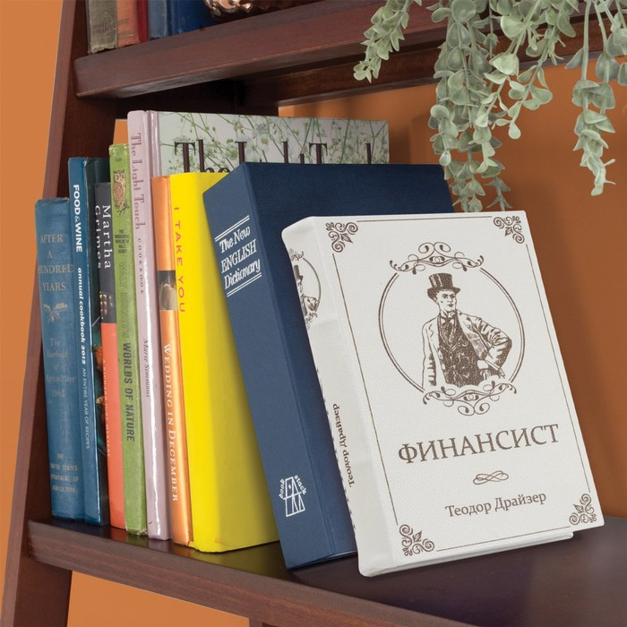 Сейф-книга  Сейф-книга "ФИНАНСИСТ", 5,5х17х24 см, ключевой замок