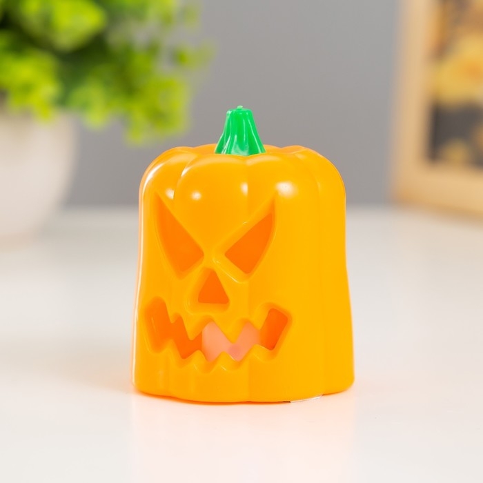 Ночник Ночник "Тыква малая" LED RGB 3хAG10 5,5х5,5х7 см RISALUX