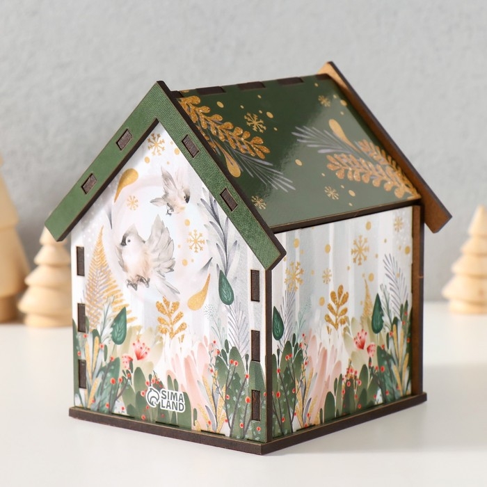 Чайный домик  Чайный домик "Время чудес" 10,5х9,5х12 см