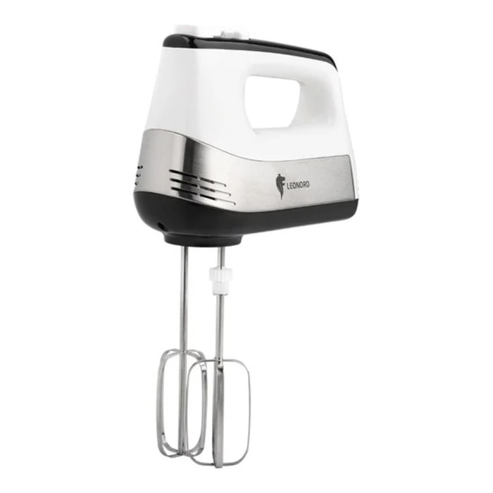 Миксер Leonord LE-1740, ручной/стационарный, 600 Вт, 4 л, 5 скоростей, режим  Миксер Leonord LE-1740, ручной/стационарный, 600 Вт, 4 л, 5 скоростей, режим "турбо", белый