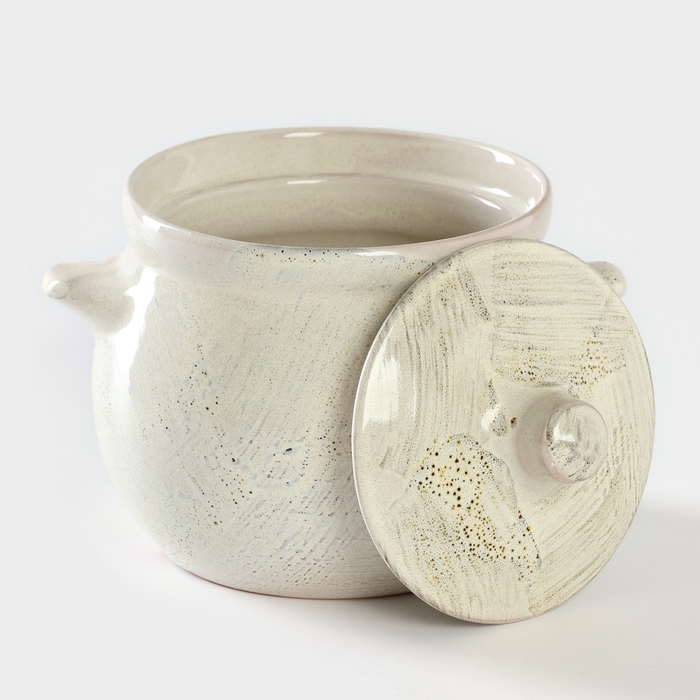 Горшок для запекания керамический «Шебби», 650 мл, d=11,5 см Горшок для запекания керамический «Шебби», 650 мл, d=11,5 см