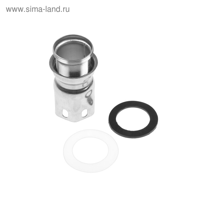 Смеситель для раковины Accoona A96205, однорычажный, нержавеющая сталь, с гайкой, хром Смеситель для раковины Accoona A96205, однорычажный, нержавеющая сталь, с гайкой, хром