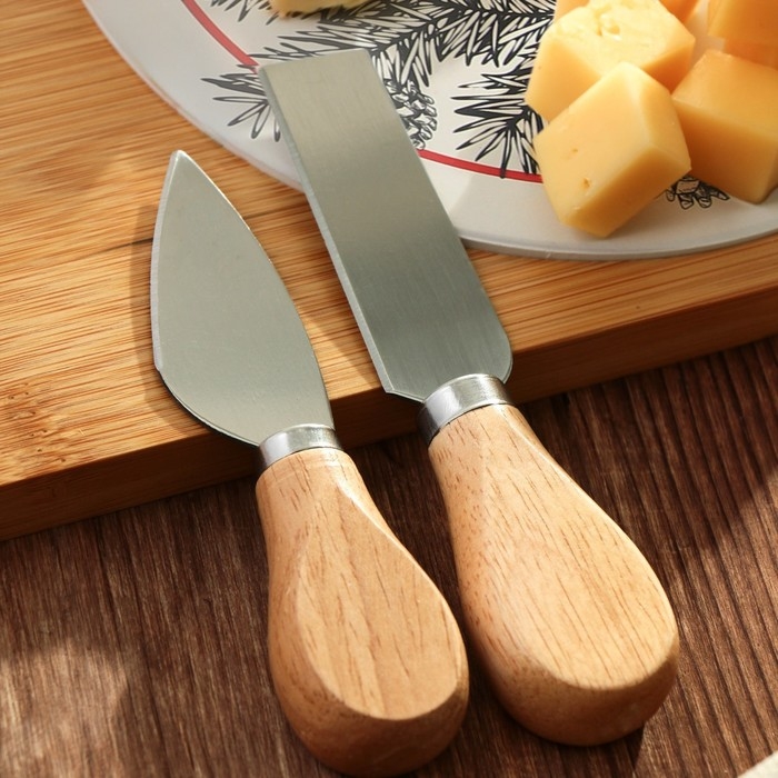 Новый год. Набор для подачи сыра «Уютного Нового года!», 18 х 36 см Новый год. Набор для подачи сыра «Уютного Нового года!», 18 х 36 см