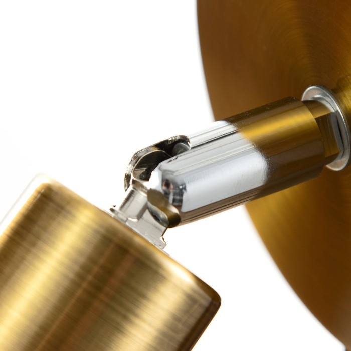 Спот Спот "Дарни" с проводом 150 м и выкл. Е27 40Вт медь 10х10х10