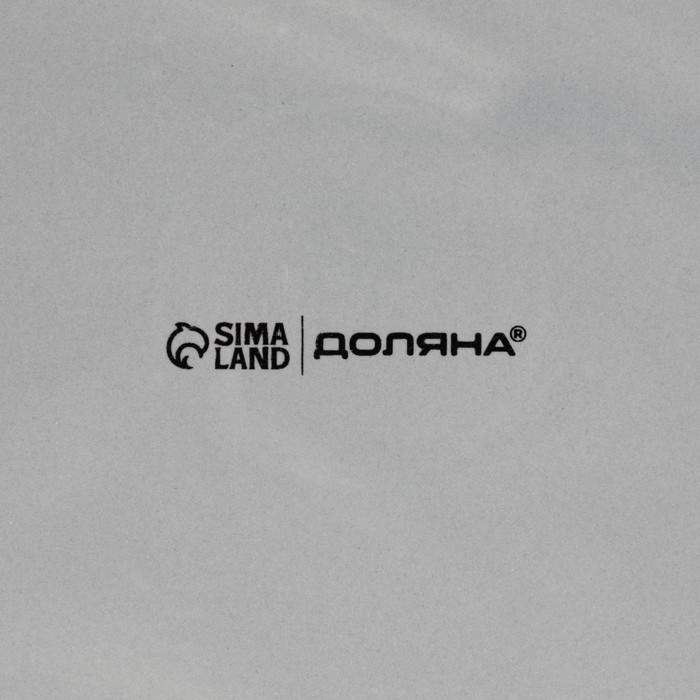 Блинница новогодняя Доляна «Волшебная сказка», d=23 см, керамика, цвет белый Блинница новогодняя Доляна «Волшебная сказка», d=23 см, керамика, цвет белый