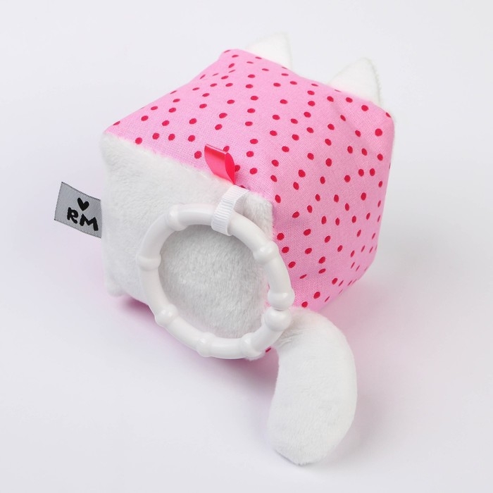 Игрушка мягкий кубик «Котенок», Мякиши Игрушка мягкий кубик «Котенок», Мякиши