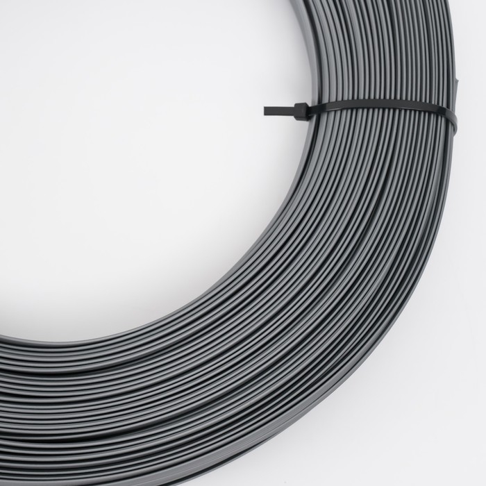 Ротанг искусственный 8 мм 100 м волна (серебро металлик) Ротанг искусственный 8 мм 100 м волна (серебро металлик)