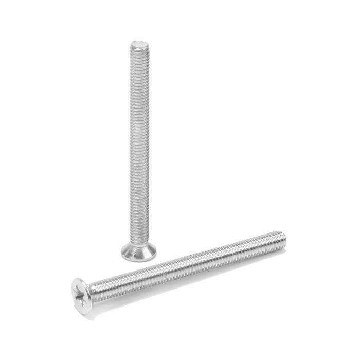 Винт ЛОМ, оцинкованный, DIN 965, класс прочности 4.8, М6х70 мм, 120 шт Винт ЛОМ, оцинкованный, DIN 965, класс прочности 4.8, М6х70 мм, 120 шт