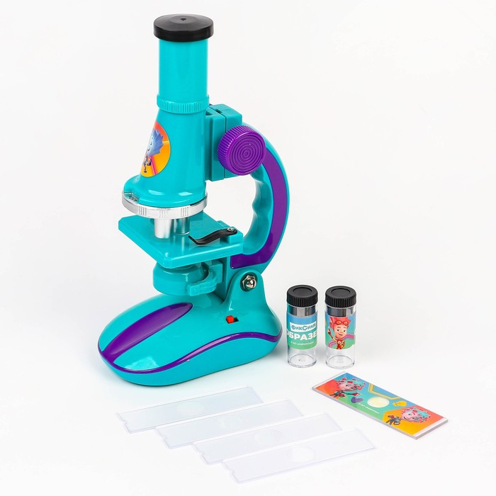 Микроскоп ФИКСИКИ с набором для исследований, свет, МИКС Микроскоп ФИКСИКИ с набором для исследований, свет, МИКС