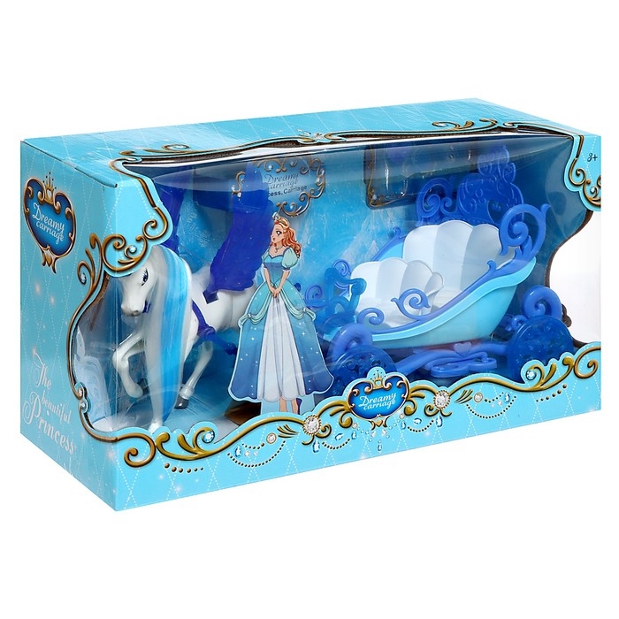 Карета дял кукол «Сказка», свет, звук Карета дял кукол «Сказка», свет, звук